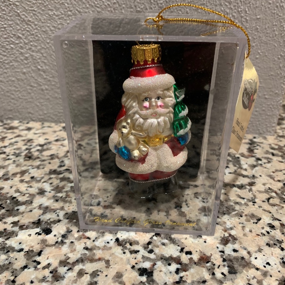 Santa ornament